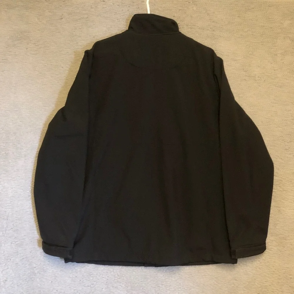 NFL Cincinnati Bengals G-III Softshell Fleece Lined Jacket Mens L XL Black